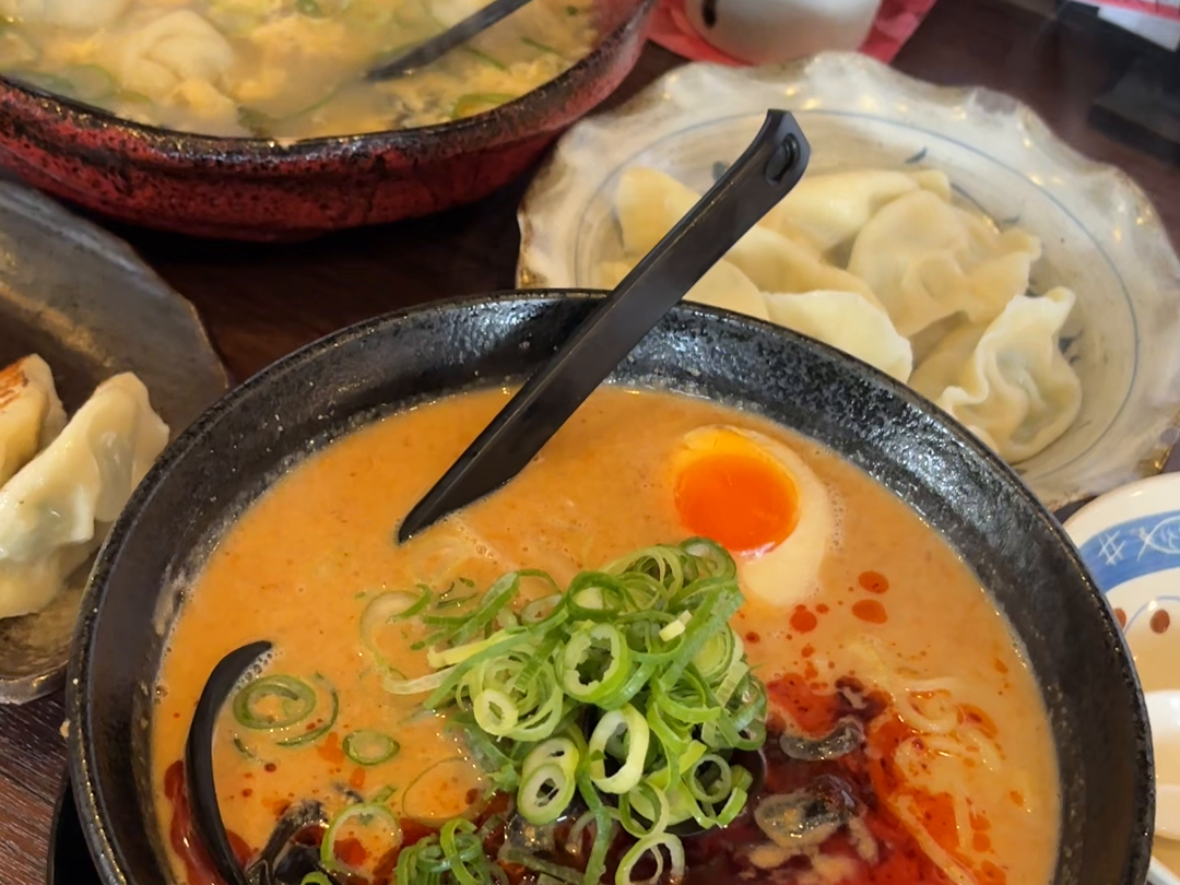 撮影時のラーメン