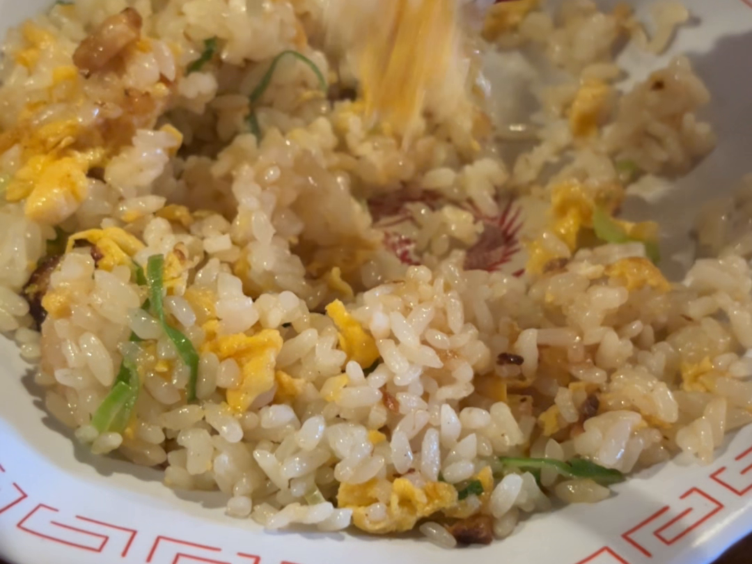 取材時のチャーハン