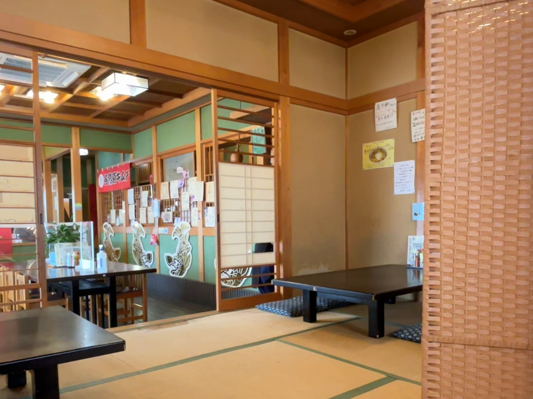 撮影時の和室の席